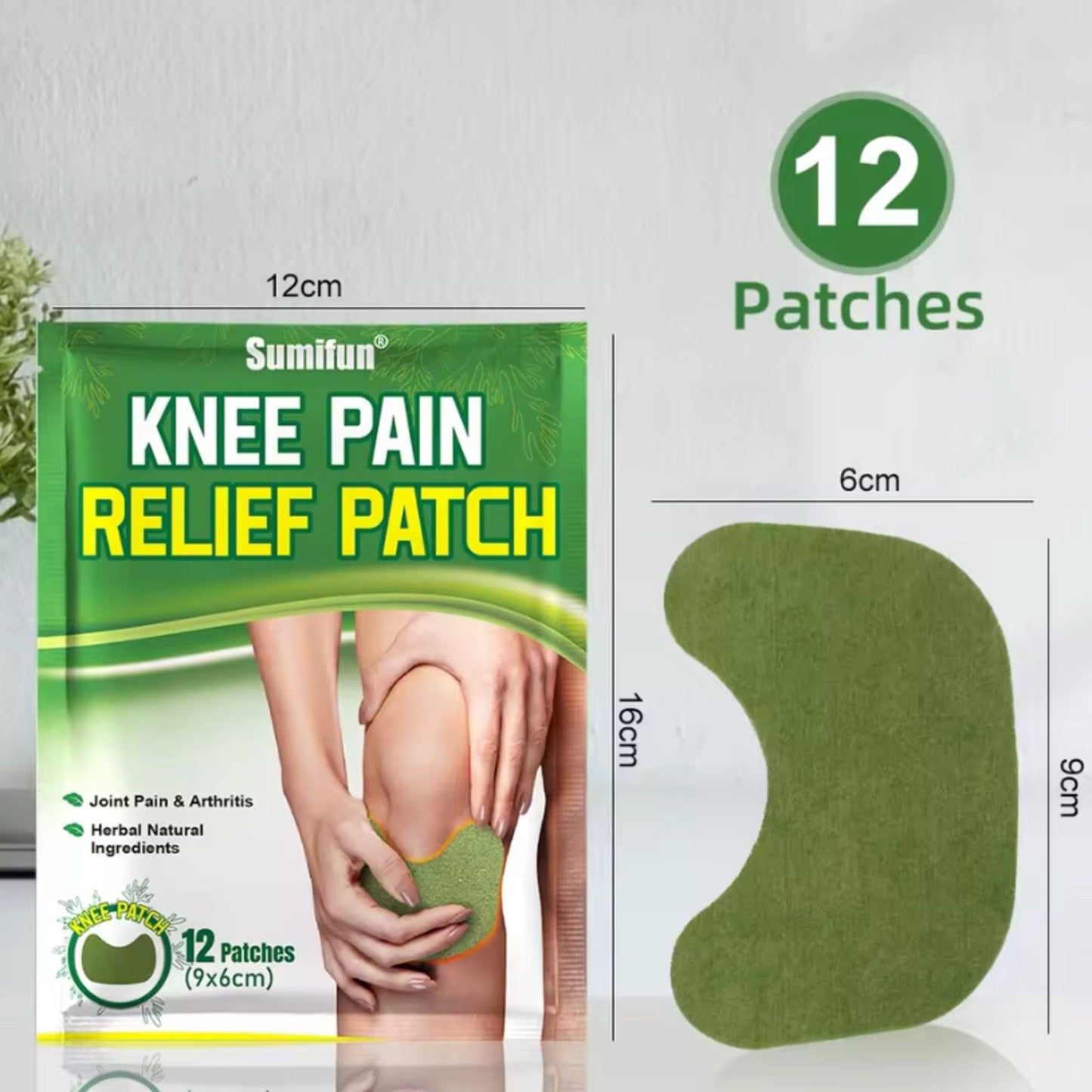 PARCHE TERAPÉUTICOS PARA RODILLAS Y ARTICULACIONES - SUMIFUN 32und